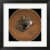 Mars Exploration Rover on the Surface of Mars Fine Art Print