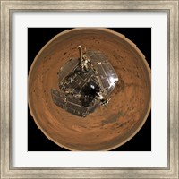 Mars Exploration Rover on the Surface of Mars Fine Art Print