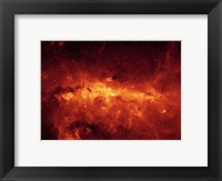 The Milky Way Center Aglow with Dust Fine Art Print