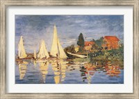 Regatta at Argenteuil Fine Art Print