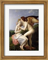 Psyche Receiving the First Kiss of Cupid, 1798 Fine Art Print
