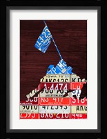Iwojima License Plate Fine Art Print