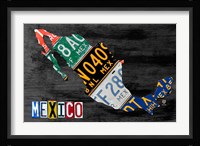 Mexico Done Gray Framed Print