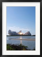Space Shuttle Discovery Lifts Off Fine Art Print
