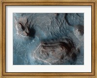 Mesas in the Nilosyrtis Mensae Region of Mars Fine Art Print