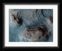 Mesas in the Nilosyrtis Mensae Region of Mars Fine Art Print