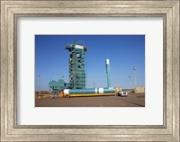 The Delta II First Stage for the OSTM/Jason-2 Spacecraft Arrives Fine Art Print
