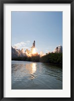 Space Shuttle Discovery launch Fine Art Print