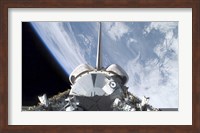 The Logistics Module for the Japanese Kibo Laboratory in Space Shuttle Endeavour's Payload Bay Fine Art Print