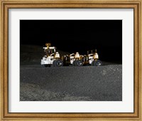 NASA's New Lunar Truck Prototype Fine Art Print