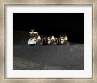 NASA's New Lunar Truck Prototype Fine Art Print