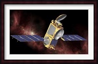 An Artist's Concept of the Ocean Surface Topography Mission/Jason-2 Spacecraft in Space Fine Art Print