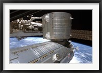 The Kibo Japanese Pressurized Module and Kibo Japanese Logistics Module of the International Space Station Fine Art Print