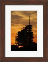 Space Shuttle Atlantis on the Launch Pad Fine Art Print