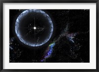 A Neutron Star SGR 1806-20 Producing a Gamma Ray Flare Fine Art Print
