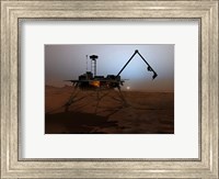 Phoenix Mars Lander Fine Art Print