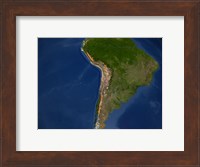 Glaciers in Regions of South America Fine Art Print