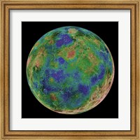 Venus Centered on the South Pole Fine Art Print