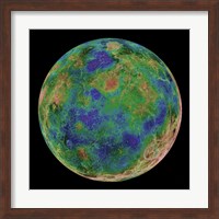 Venus Centered on the South Pole Fine Art Print