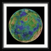 Venus Centered on the South Pole Fine Art Print