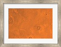 Tharsis Region of Mars Fine Art Print