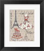 Fashion Week II Framed Print