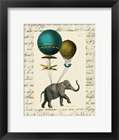 Elephant Ride I Framed Print