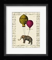 Elephant Ride II Framed Print