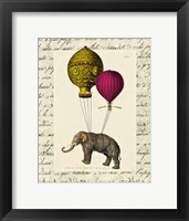 Elephant Ride II Framed Print