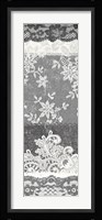 Vintage Lace Panel II Framed Print