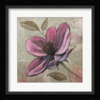 Plum Floral III Framed Print