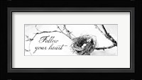Nest and Branch III Follow Your Heart Fine Art Print