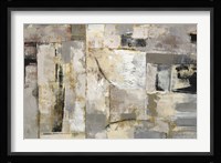 Walking Down the Street Neutral Crop Fine Art Print