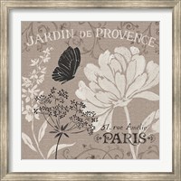 French Linen Garden III Fine Art Print