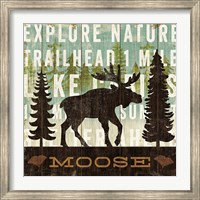 Simple Living Moose Fine Art Print