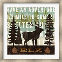 Simple Living Elk Fine Art Print