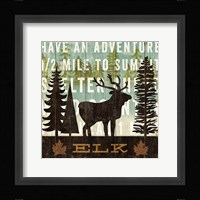 Simple Living Elk Fine Art Print