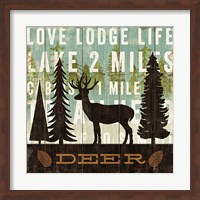 Simple Living Deer Fine Art Print