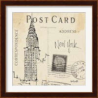 Postcard Sketches I Fine Art Print