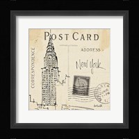 Postcard Sketches I Fine Art Print