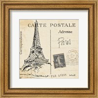 Postcard Sketches III Fine Art Print
