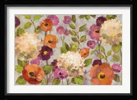 Hydrangeas and Anemones Framed Print