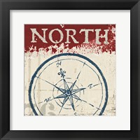 Nautical I Red Fine Art Print