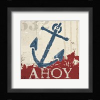 Nautical IV Red Fine Art Print