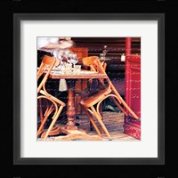 Paris Cafe Letter Fine Art Print