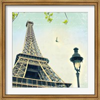 Paris Eiffel Letter Fine Art Print