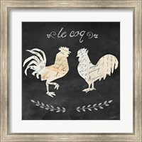 Le Coq Cameo Sq Fine Art Print