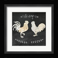 Le Coq Cameo Sq Framed Print