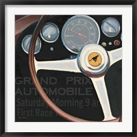 RPM I with Words Framed Print