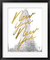 Gilded New York Fine Art Print